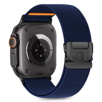 Tech-Protect Nylon Clasp за Apple Watch 8/9/10/11/SE/Ultra (44/45/46/49 mm) Navy