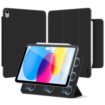 TECH-PROTECT SMARTCASE MAGNETIC калъф с магнити за iPad 10.9” (10/2022) / iPad 11” (11/2025) черен