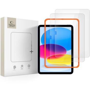 Tech-Protect Easy Set+ – закалено стъкло за iPad, 2 броя (clear)
