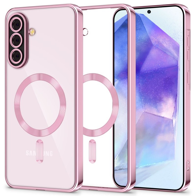 TECH-PROTECT MagFlex MagSafe за Samsung Galaxy A56 5G (розово злато) - TECH-PROTECT MagFlex MagSafe за Samsung Galaxy A56 5G (розово злато) - 5906302363131