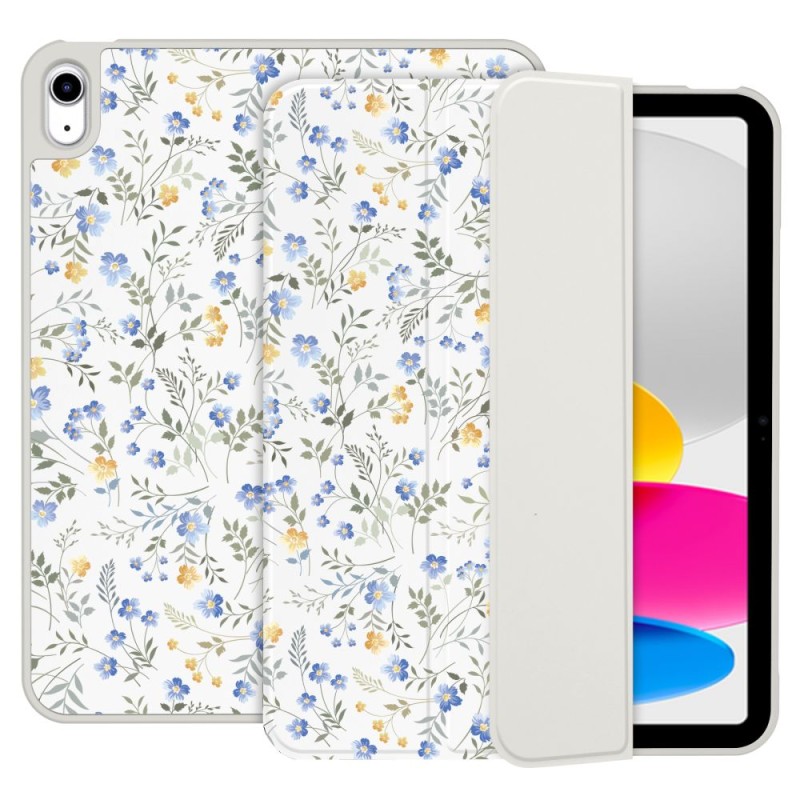 Tech-Protect SmartCase Pen за iPad 10.9 (10/2022) и iPad 11 (11/2025) – пролетни цветя - 5906302363193
