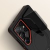 TECH-PROTECT KEVLAR AURA MagSafe кейс за Galaxy S25 Ultra Black/Orange - TECH-PROTECT KEVLAR AURA MagSafe кейс за Galaxy S25 Ultra Black/Orange - 5906302363261
