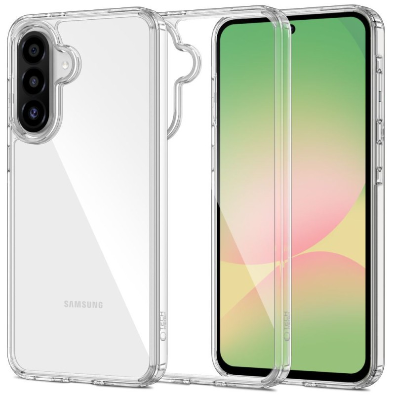 TECH-PROTECT FLEXAIR HYBRID GALAXY A56 5G CLEAR (прозрачен) - TECH-PROTECT FLEXAIR HYBRID GALAXY A56 5G CLEAR (прозрачен) - 5906302363278