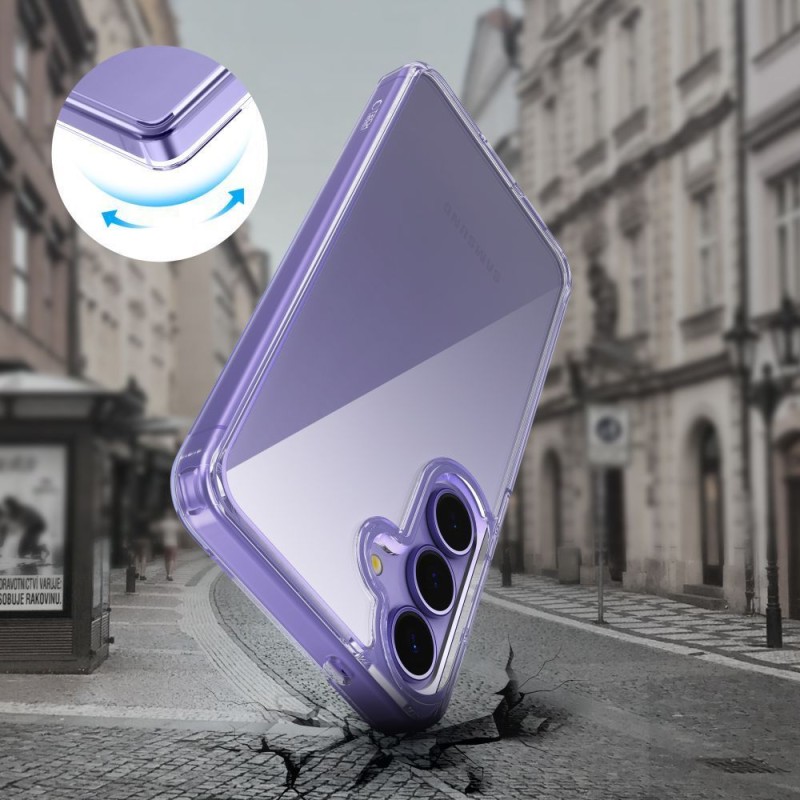 TECH-PROTECT FLEXAIR HYBRID GALAXY A56 5G CLEAR (прозрачен) - TECH-PROTECT FLEXAIR HYBRID GALAXY A56 5G CLEAR (прозрачен) - 5906302363278