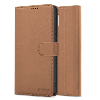 TECH-PROTECT Wallet калъф за iPhone 16E / 17E Brown
