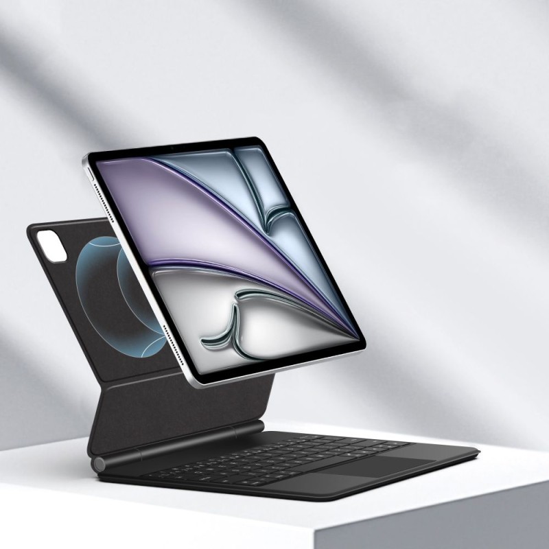 Tech-Protect SmartCase Magnetic + Bluetooth клавиатура за iPad Pro 12.9” (4/5/6 gen 2020-2022) и iPad Air 13” (1/2/3 gen 2024-2026) Black - Tech-Protect SmartCase Magnetic + Bluetooth клавиатура за iPad Pro 12.9” (4/5/6 gen 2020-2022) и iPad Air 13” (1/2/3 gen 2024-2026) Black - 5906302363452