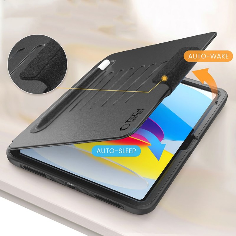 TECH-PROTECT SC PEN ARMOR за iPad 10.9”/10 (2022)/11” (2018-2025), черен - 5906302363476