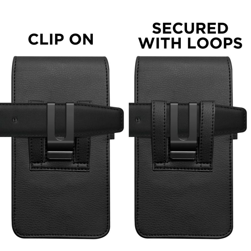 TECH-PROTECT SM75 универсален калъф за телефон 5.8–6.8 инча, черен - TECH-PROTECT SM75 универсален калъф за телефон 5.8–6.8 инча, черен - 5906302363520