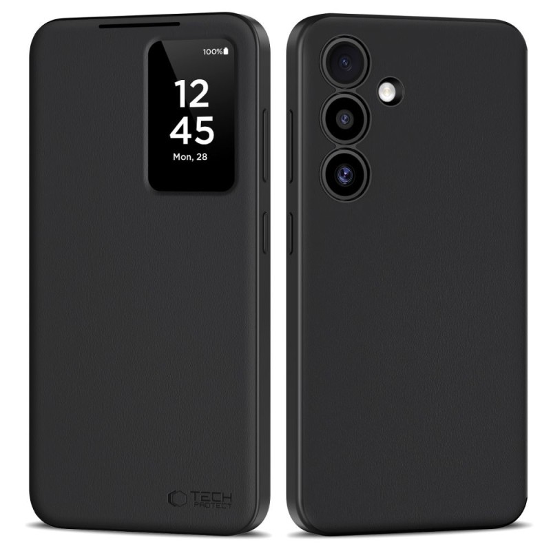TECH-PROTECT Smart Wallet за Galaxy S25+ Plus (Matte Black) - TECH-PROTECT Smart Wallet за Galaxy S25+ Plus (Matte Black) - 5906302363544