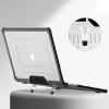 TECH-PROTECT SMARTSHELL PRO за MacBook Air 13 (M2-M5) 2023-2026 Black/Clear - 5906302363551
