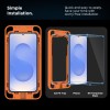 Tech-Protect Quick Set+ Темперирано стъкло 9H, 2 броя за Samsung Galaxy S24 / S25 (прозрачно) - 5906302363605