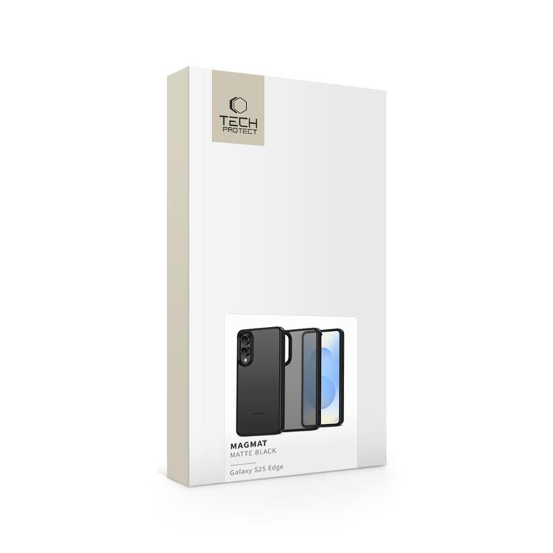 TECH-PROTECT MAGMAT за Samsung Galaxy S25 Edge – матово черно - TECH-PROTECT MAGMAT за Samsung Galaxy S25 Edge – матово черно - 5906302363667