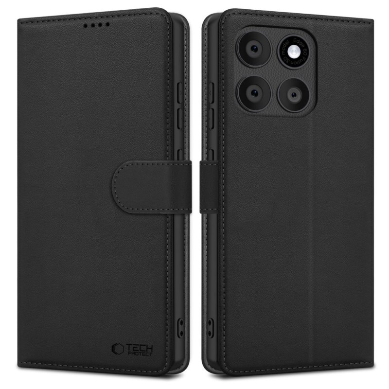 TECH-PROTECT Wallet калъф за MOTOROLA EDGE 60 / 60 FUSION Black - 5906302363834