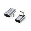 TECH-PROTECT UltraBoost AA02 ъглов адаптер USB-C сив - 5906302367979