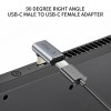 TECH-PROTECT UltraBoost AA02 ъглов адаптер USB-C сив - 5906302367979