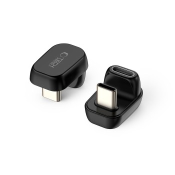 Tech-Protect UltraBoost AA04 ъглов адаптер USB-C (черен)