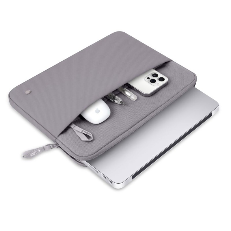 Tech-Protect Sleeve за лаптоп 13-14 Crayon Grey - Tech-Protect Sleeve за лаптоп 13-14 Crayon Grey - 5906302368037