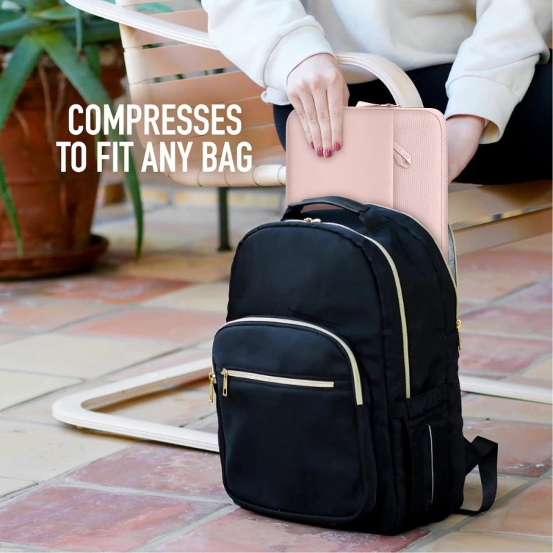 TECH-PROTECT SLEEVE за лаптоп 15-16, розов - TECH-PROTECT SLEEVE за лаптоп 15-16, розов - 5906302368099