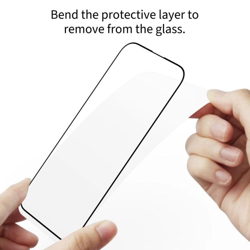 Tech-Protect Glass Fit+ закалено стъкло (2 броя) за Samsung Galaxy S25 Edge Black - 5906302368198