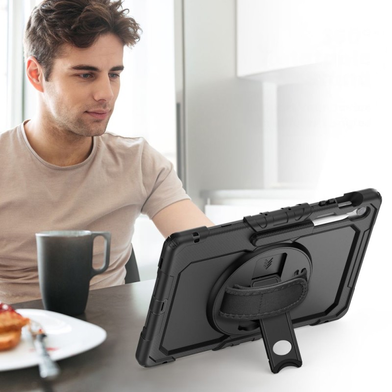 Tech-Protect Solid 2-Set калъф за Galaxy Tab S10 FE+ Plus 13.1 (X620 / X626B) Black - Tech-Protect Solid 2-Set калъф за Galaxy Tab S10 FE+ Plus 13.1 (X620 / X626B) Black - 5906302368235