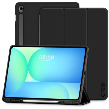 TECH-PROTECT SC Pen SmartCase за Galaxy Tab S10 FE+ Plus 13.1 (X620/X626B) Черен