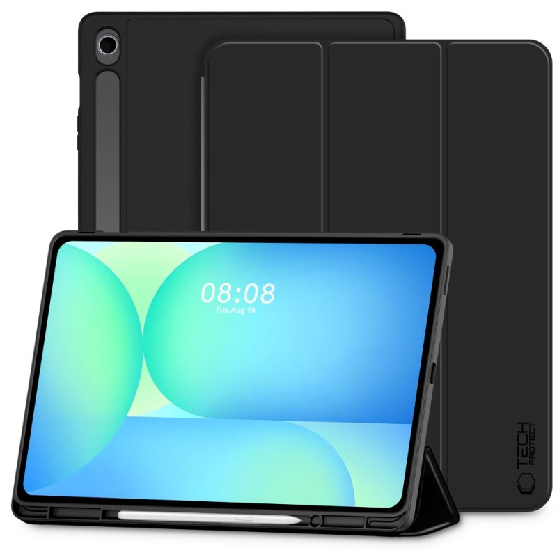 TECH-PROTECT SC Pen SmartCase за Galaxy Tab S10 FE+ Plus 13.1 (X620/X626B) Черен - TECH-PROTECT SC Pen SmartCase за Galaxy Tab S10 FE+ Plus 13.1 (X620/X626B) Черен - 5906302368242