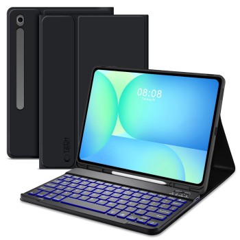 TECH-PROTECT SC Pen + клавиатура за GALAXY TAB S10 FE+ 13.1 (X620 / X626B) черна