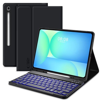 TECH-PROTECT SC Pen + клавиатура за GALAXY TAB S10 FE+ 13.1 (X620 / X626B) черна TECH-PROTECT SC Pen + клавиатура за GALAXY TAB S10 FE+ 13.1 (X620 / X626B) черна