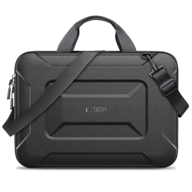 Tech-Protect RANGER-X Тактическа чанта за лаптоп 13-14 черна - Tech-Protect RANGER-X Тактическа чанта за лаптоп 13-14 черна - 5906302368303