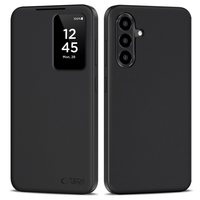 TECH-PROTECT Smart Wallet за Galaxy A56 5G, матово черно - TECH-PROTECT Smart Wallet за Galaxy A56 5G, матово черно - 5906302368341