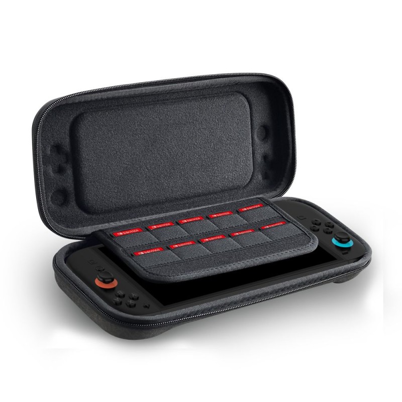 TECH-PROTECT Hardpouch за Nintendo Switch 2 тъмносиво - TECH-PROTECT Hardpouch за Nintendo Switch 2 тъмносиво - 5906302368419