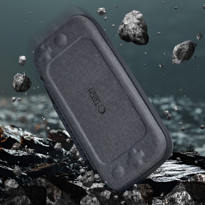 TECH-PROTECT Hardpouch за Nintendo Switch 2 тъмносиво - TECH-PROTECT Hardpouch за Nintendo Switch 2 тъмносиво - 5906302368419