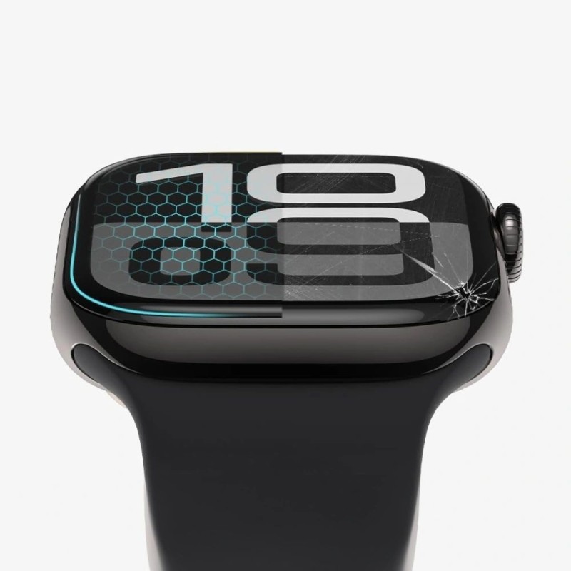 Tech-Protect Glass Flex+ хибридно стъкло 2 броя за Garmin Forerunner 970 / 570 (47 мм) черно - Tech-Protect Glass Flex+ хибридно стъкло 2 броя за Garmin Forerunner 970 / 570 (47 мм) черно - 5906302368457