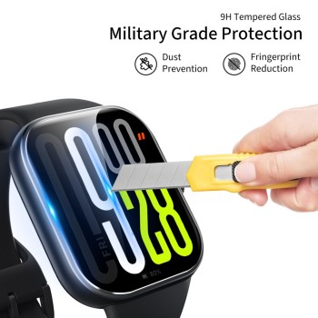 Tech-Protect Glass Fit+ 2-Pack темперирано стъкло за Huawei Watch Fit 4 Pro (CLEAR)