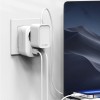 Tech-Protect TA100 Travel Adapter UK към EU (бял) - 5906302368525
