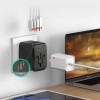 TECH-PROTECT TA200 Travel Adapter EU/UK/US/AU BLACK - 5906302368617