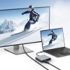 TECH-PROTECT HB08 HUB адаптер 4в1 Type-C + USB 2.0 + 2× HDMI 4K 60Hz, space grey - TECH-PROTECT HB08 HUB адаптер 4в1 Type-C + USB 2.0 + 2× HDMI 4K 60Hz, space grey - 5906302368624