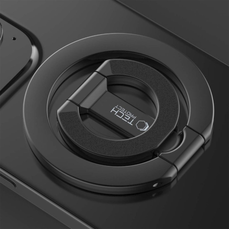 Tech-Protect MMR400 магнитен MagSafe пръстен за телефон (черен) - Tech-Protect MMR400 магнитен MagSafe пръстен за телефон (черен) - 5906302368648