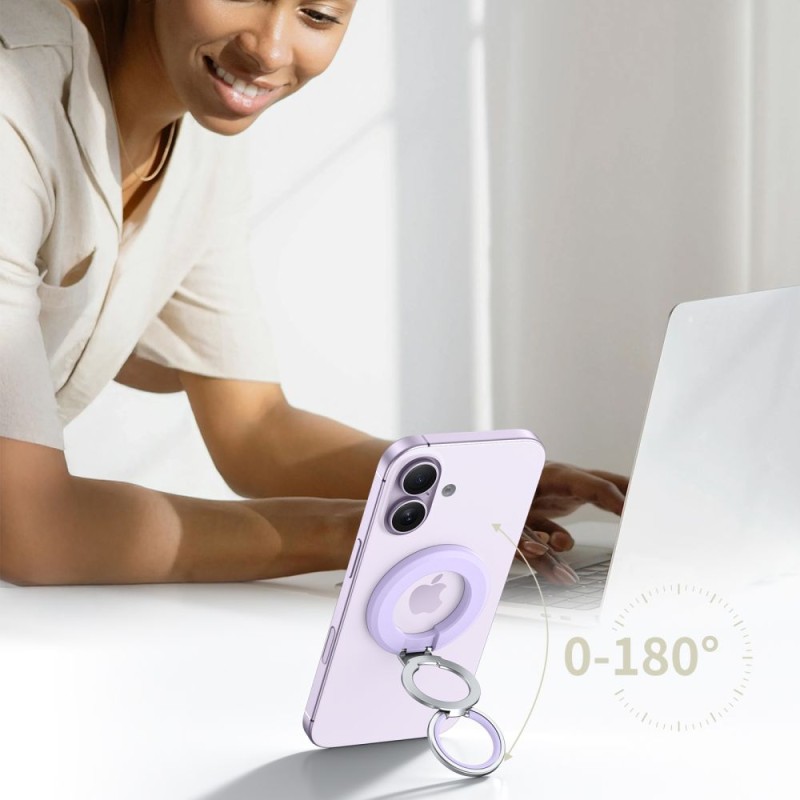 TECH-PROTECT MMR500 Магнитен MagSafe държач за телефон, Mauve - 5906302368662