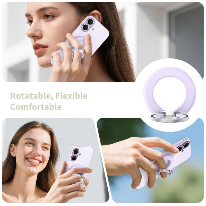 TECH-PROTECT MMR500 Магнитен MagSafe държач за телефон, Mauve - 5906302368662