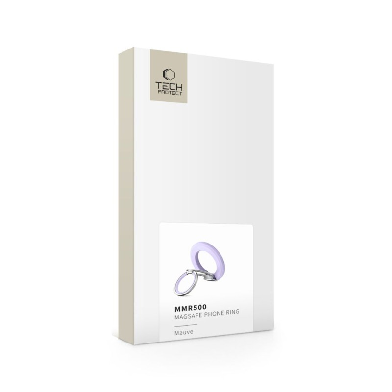 TECH-PROTECT MMR500 Магнитен MagSafe държач за телефон, Mauve - 5906302368662