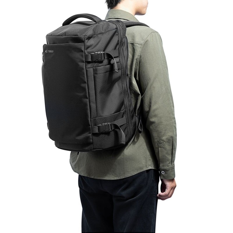 Tech-Protect Defender S40 куфарна раница за лаптоп 20L, Ryanair & Wizz Air кабина 40x20x25 см, черна - 5906302368792