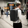 Tech-Protect Defender S40 куфарна раница за лаптоп 20L, Ryanair & Wizz Air кабина 40x20x25 см, черна - 5906302368792