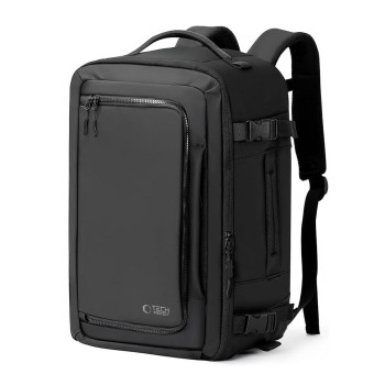 Tech-Protect Defender S50 раница за лаптоп Ryanair & Wizz Air, 20L, 40x20x25 см, черна