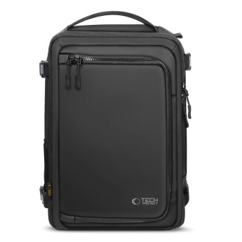 Tech-Protect Defender S50 раница за лаптоп Ryanair & Wizz Air, 20L, 40x20x25 см, черна Tech-Protect Defender S50 раница за лаптоп Ryanair & Wizz Air, 20L, 40x20x25 см, черна