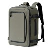 Tech-Protect Defender S50 туристическа раница за лаптоп за Ryanair & Wizz Air 20L 40x20x25 маслинено зелено - 5906302368815