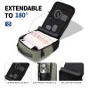 Tech-Protect Defender S50 туристическа раница за лаптоп за Ryanair & Wizz Air 20L 40x20x25 маслинено зелено - 5906302368815