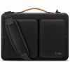 Tech-Protect Defender Bag за лаптоп 15-16 черно/оранжева (SKU: 5906302368846) - 5906302368846