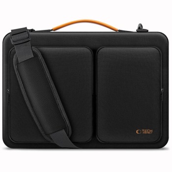 Tech-Protect Defender Bag за лаптоп 15-16 черно/оранжева (SKU: 5906302368846)