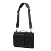 Tech-Protect Defender Bag за лаптоп 15-16 черно/оранжева (SKU: 5906302368846) - 5906302368846